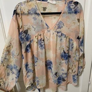 Peach Love Blouse